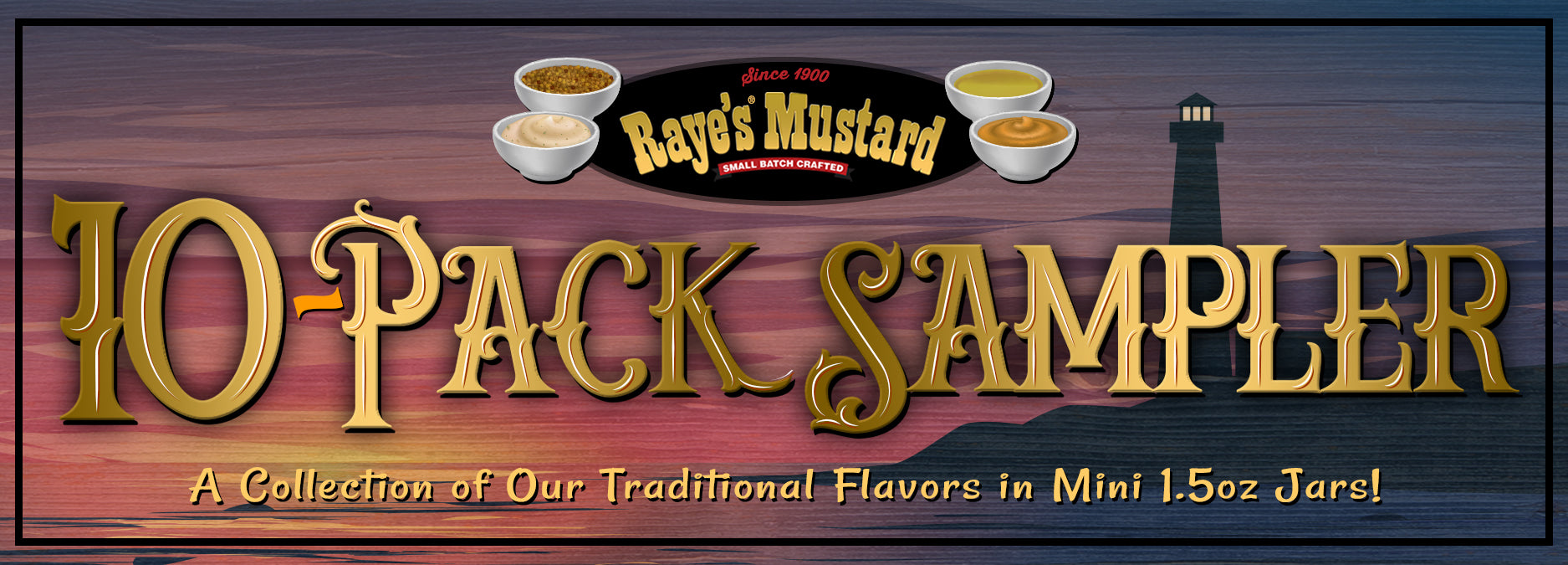 10 Pack Sampler-with FREE SHIPPING!