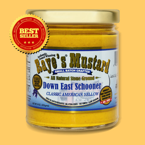 Raye's Old World Gourmet Classic Brown Mustard - 9 Ounces