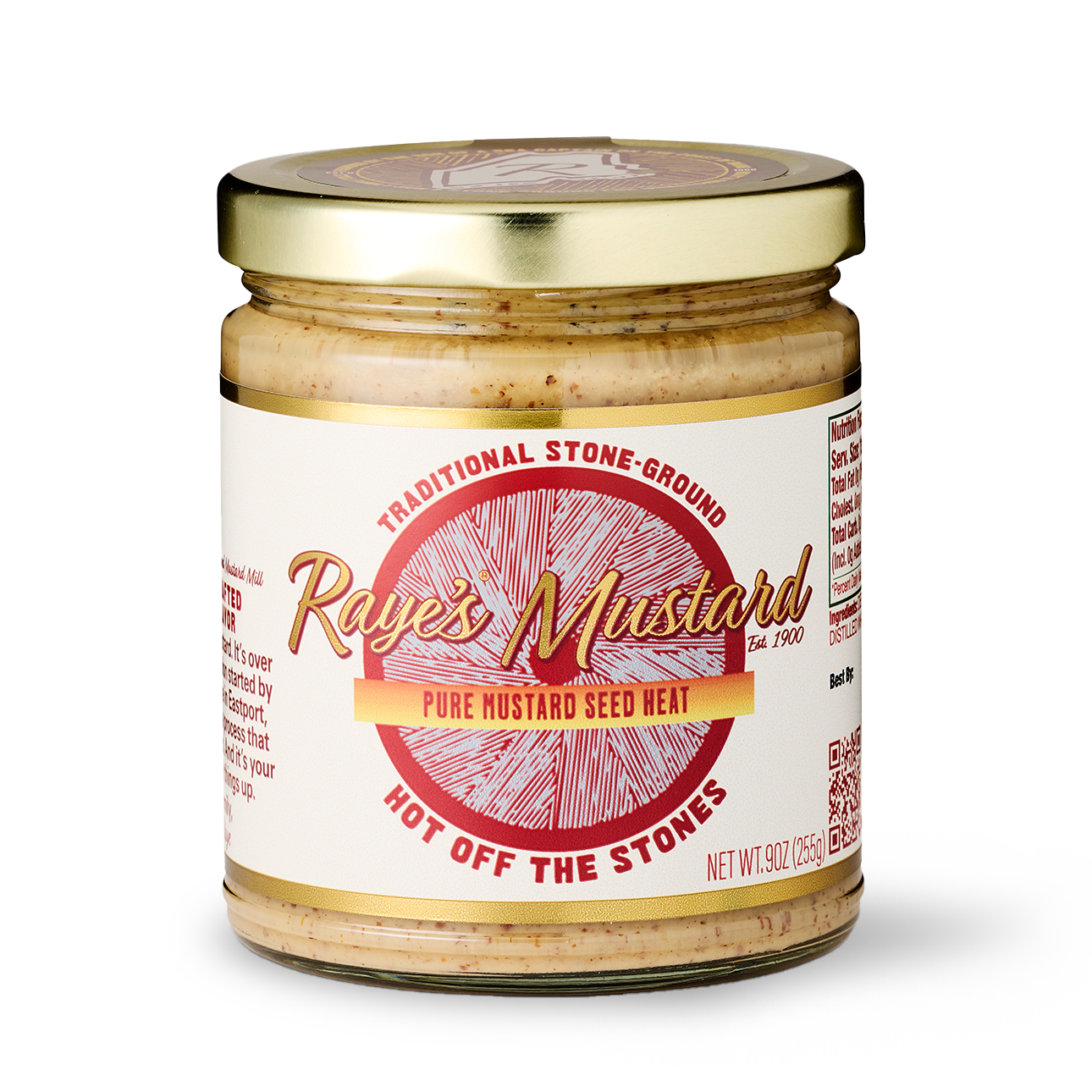Hot off the Stones Mustard - Raye's Mustard