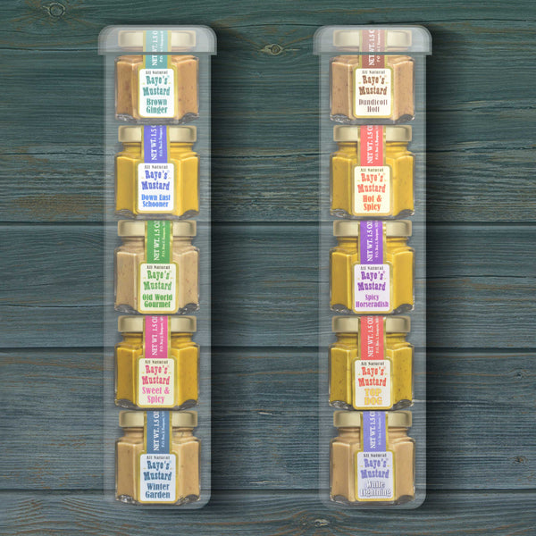 Raye's Mustard Stacked Flavor Sampler