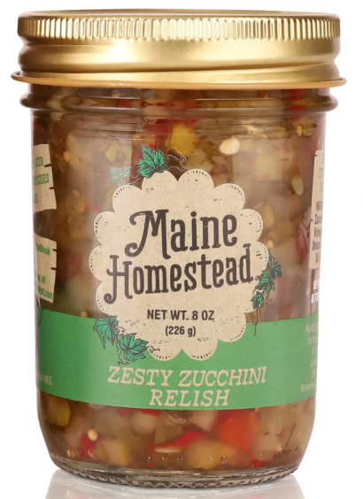 Maine Homestead Zesty Zucchini Relish