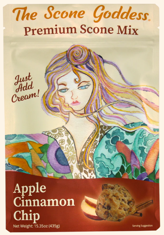 The Scone Goddess Premium Scone Mix- Apple Cinnamon Chip