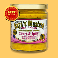 Raye's Hot and Spicy Mustard (9 oz.) - Zeb's General Store