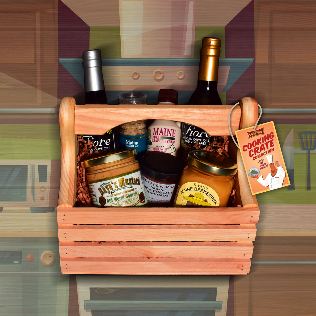 Raye's Mustard Cooking Crate Collection
