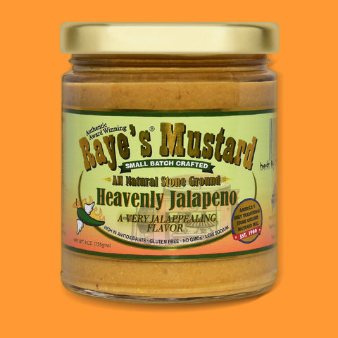  Raye's Jameson Tavern All Natural Stone Ground Mustard :  Grocery & Gourmet Food
