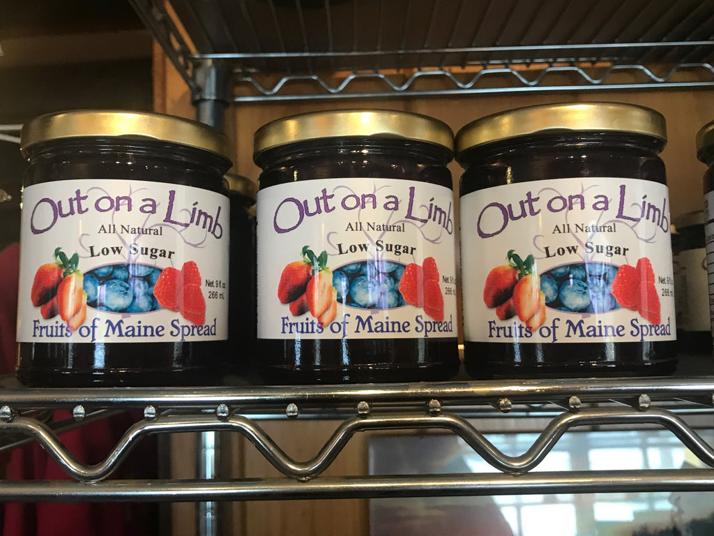 Out on a Limb - Low Sugar Fruits of Maine Spread
