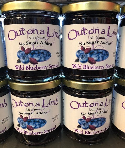 Out on a Limb- No Sugar Blueberry Spread