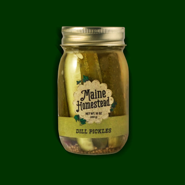 Maine Homestead Pickles - Dill 16 oz Jar