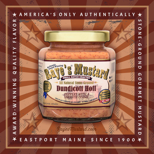 Raye's White Lightning All Natural Stone Ground Mustard : :  Grocery & Gourmet Food