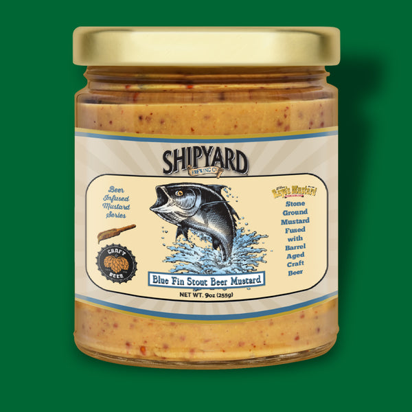 Shipyard Blue Fin Stout Mustard