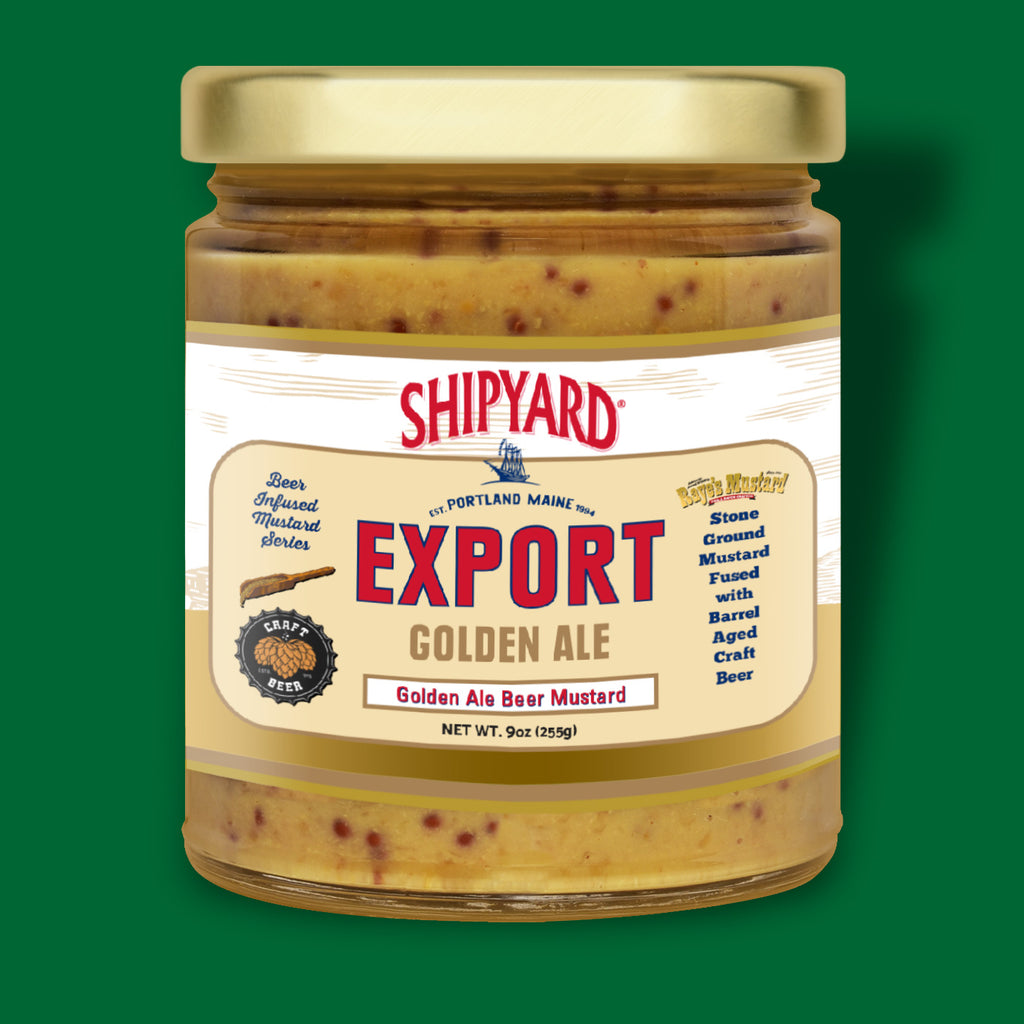 Shipyard Export Golden Ale Mustard