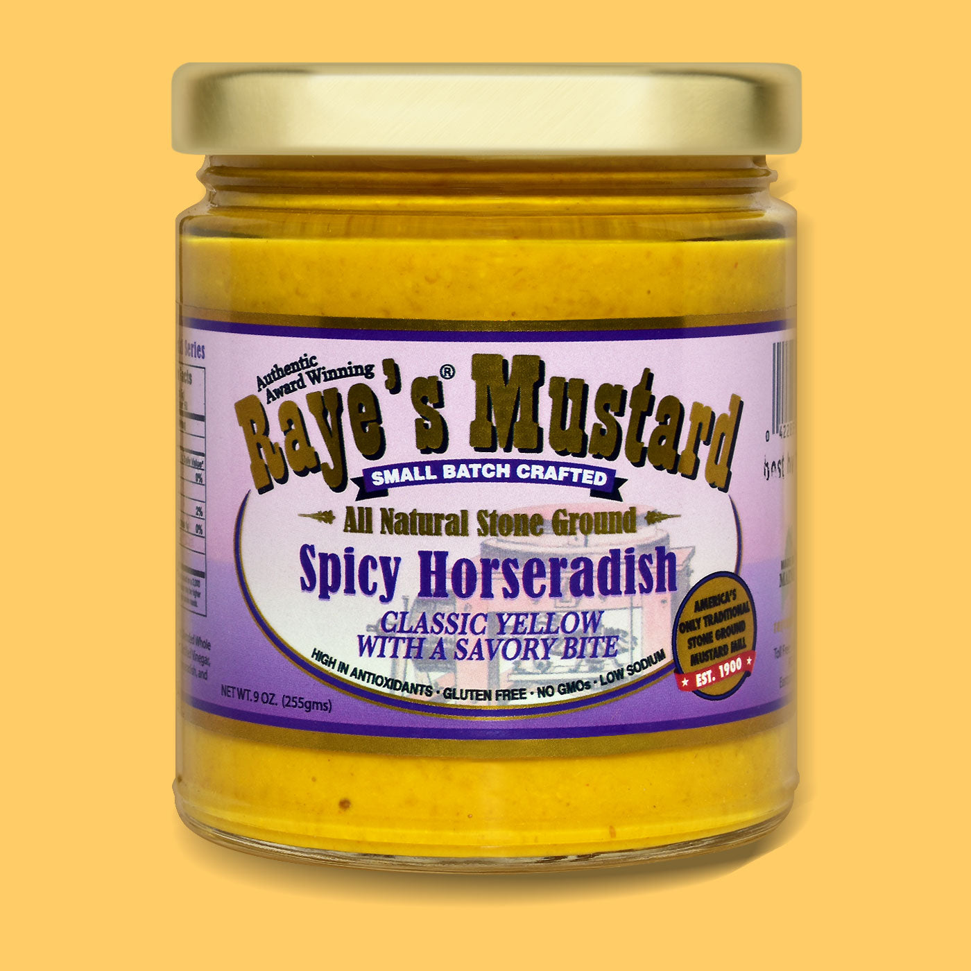 https://rayesmustard.com/cdn/shop/products/Spicy-Horseradish-9oz-Product-Shot-1400.jpg?v=1653937429