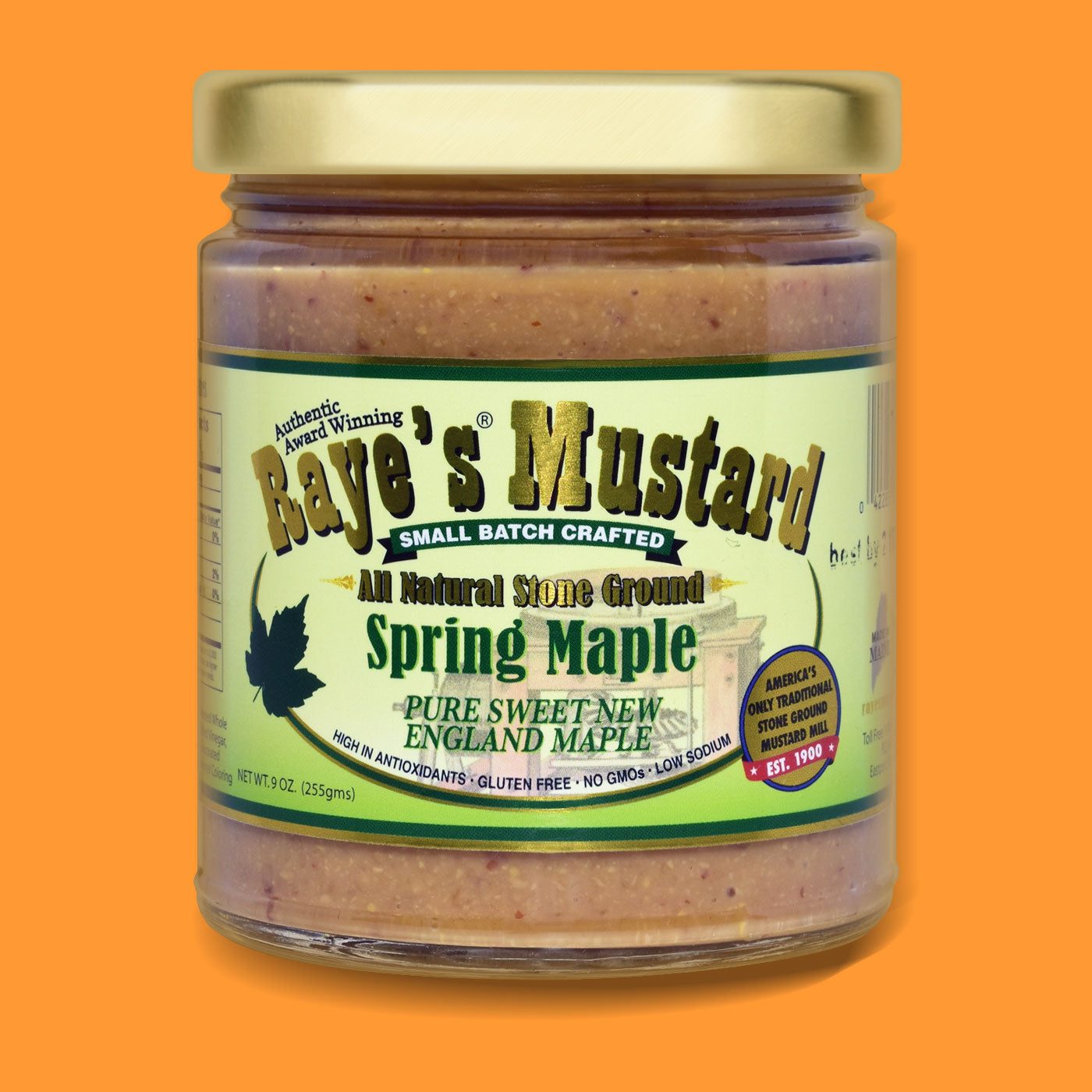 Raye's Mustard Spring Maple 9 oz